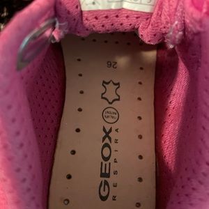Size 26 EU Geox Sport toddler girl’s sneakers